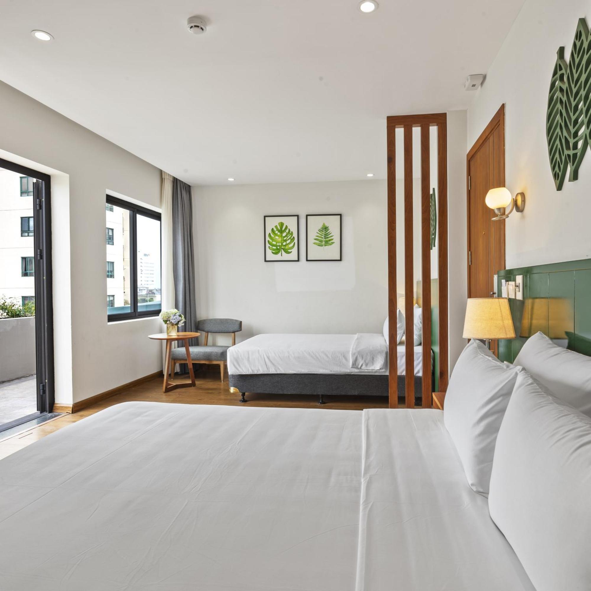 22Land Classic Suites Hanoj Pokoj fotografie