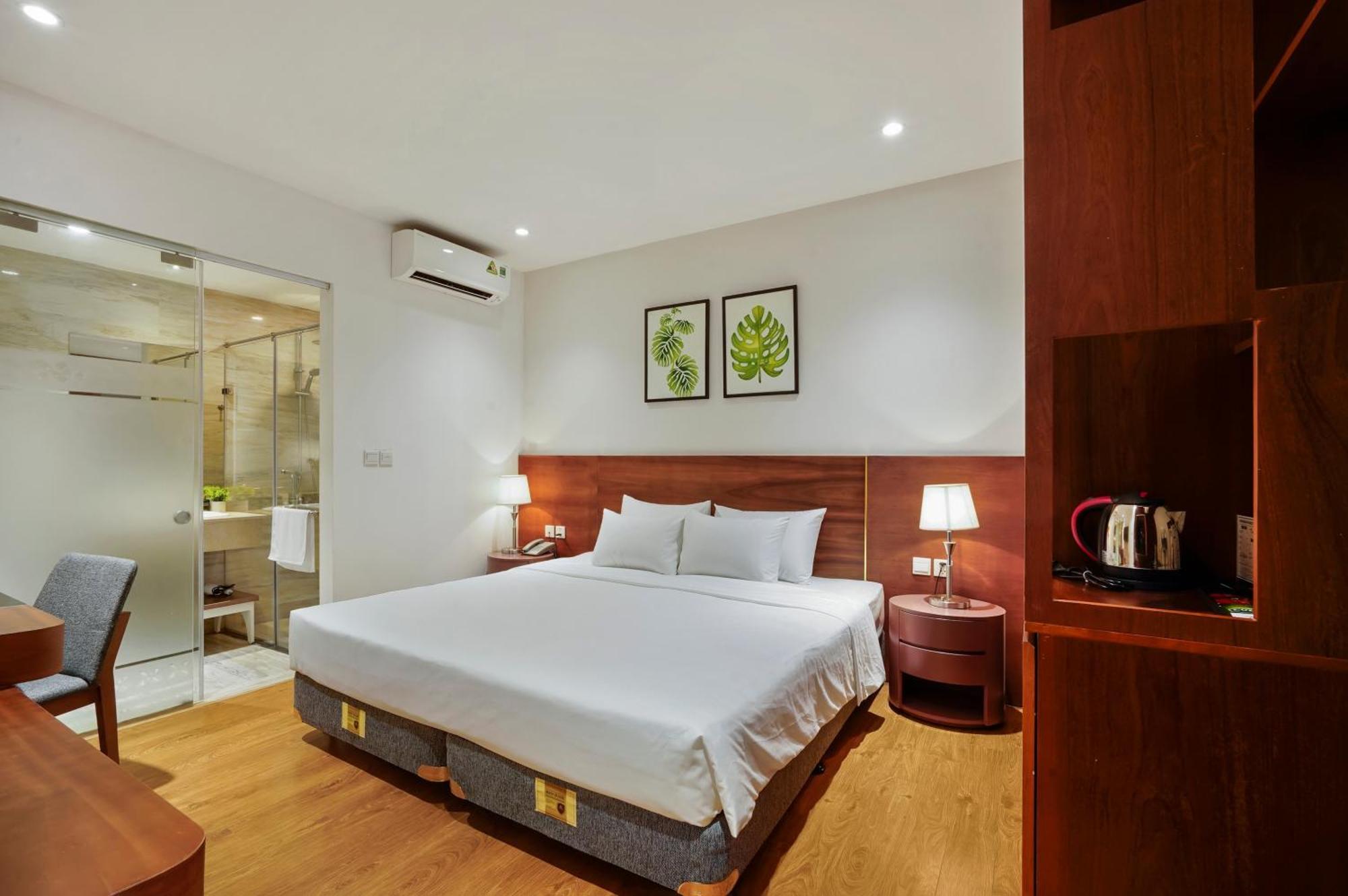 22Land Classic Suites Hanoj Pokoj fotografie