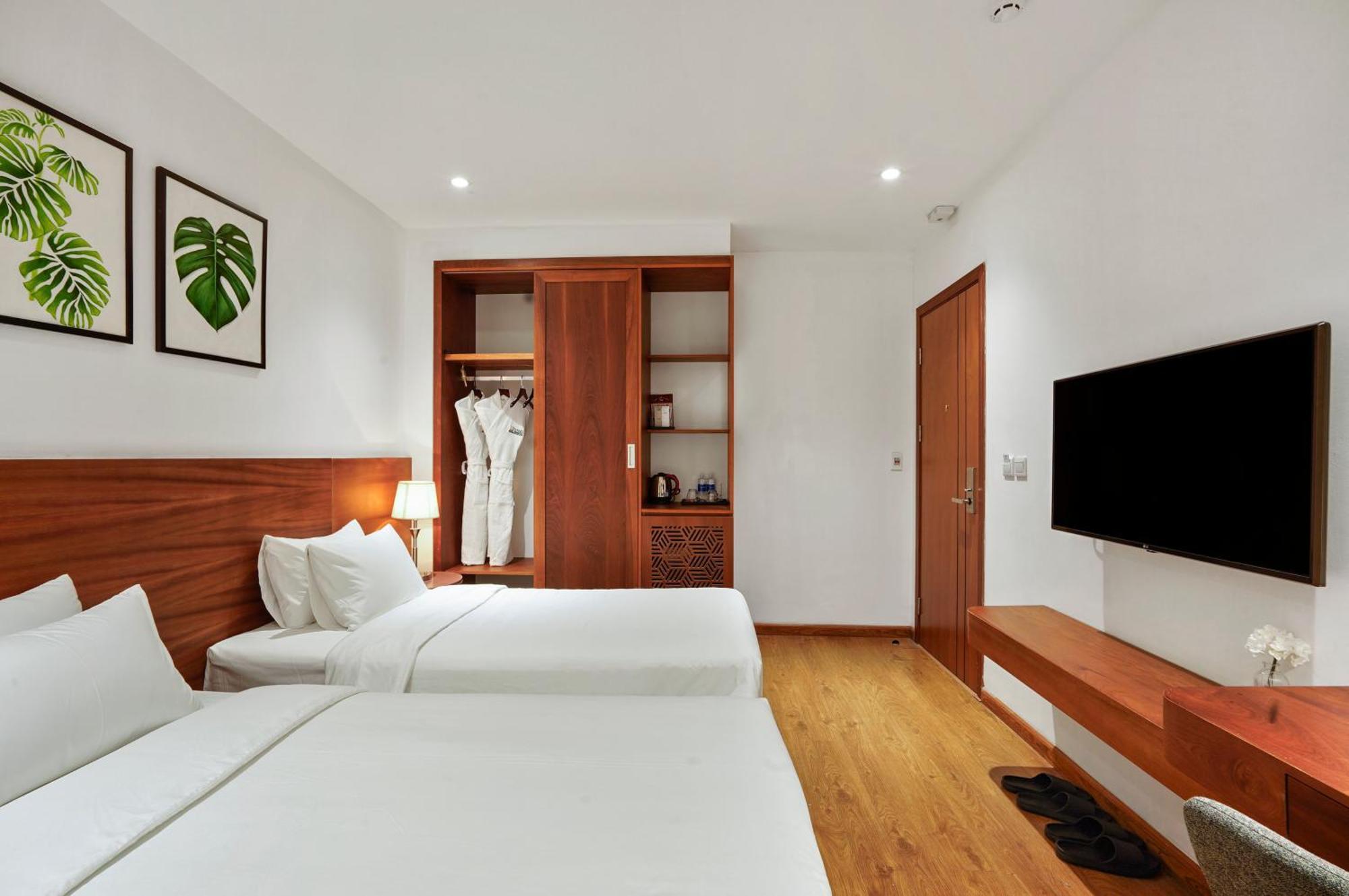22Land Classic Suites Hanoj Pokoj fotografie