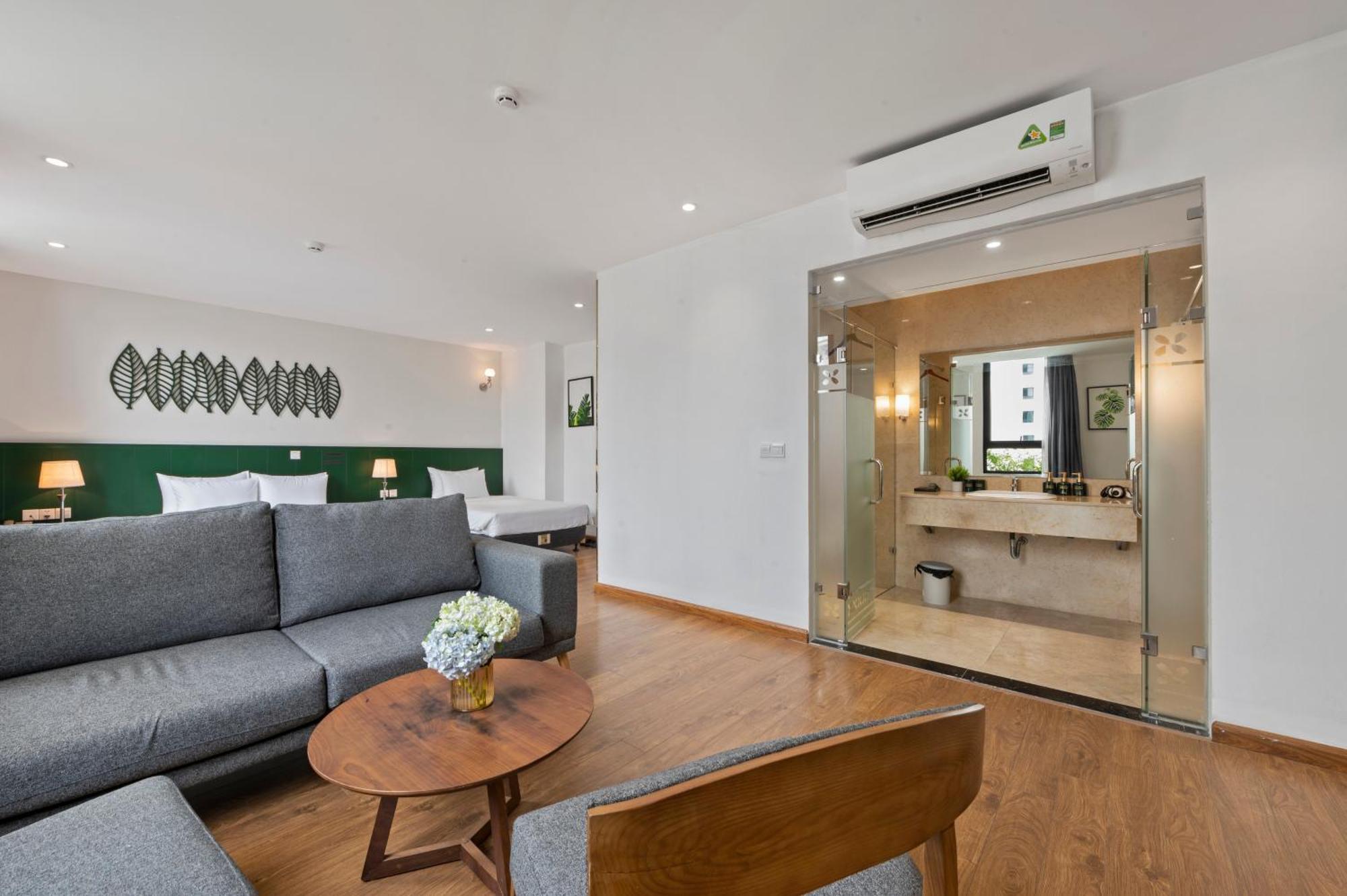 22Land Classic Suites Hanoj Pokoj fotografie
